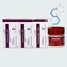 Load image into Gallery viewer, Ciclo de volumen para principiantes Opción 1 | Testosterona Enantato &amp; Boldenona Ciclos de esteroides Variedad de laboratorios - Super Soldados