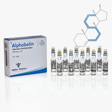 Load image into Gallery viewer, Alphabolin | Primobolan (Metenolona Enantato) 100mg/ml 10 ampolletas o 10ml Inyectables Alpha-Pharma - Super Soldados