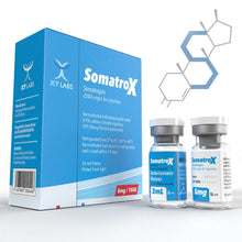 Load image into Gallery viewer, SomatroX | Hormona de crecimiento (Somatropina) - Caja sellada con 10 piezas (150ui) Hormona de crecimiento (Somatropina) XT Labs - Super Soldados