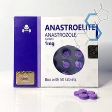 Cargar imagen en el visor de la galería, *Anastroelite | Arimidex (Anastrozol) 1mg 50 tabletas Anti estrógeno Elite Pharmaceuticals - Super Soldados