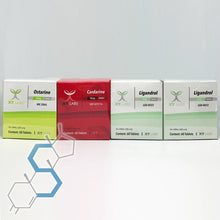 Load image into Gallery viewer, Ciclo de definición y volumen con SARMs para intermedios | Ostarine, Ligandrol &amp; Cardarine Ciclos con SARMs XT Labs - Super Soldados