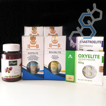 Load image into Gallery viewer, Ciclo de volumen para intermedios Opción 1 | Oximetolona, Sostenon, &amp; Boldenona Ciclos de esteroides Variedad de laboratorios - Super Soldados