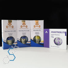 Load image into Gallery viewer, Ciclo de volumen para principiantes Opción 1 | Testosterona Enantato &amp; Boldenona Ciclos de esteroides Variedad de laboratorios - Super Soldados
