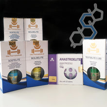 Load image into Gallery viewer, Ciclo de volumen para principiantes Opción 2 | Sostenon, Boldenona &amp; Testo Cipionato Ciclos de esteroides Variedad de laboratorios - Super Soldados