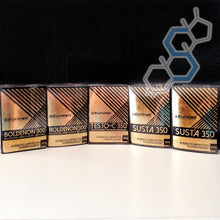 Load image into Gallery viewer, Ciclo de volumen para principiantes Opción 2 | Sostenon, Boldenona &amp; Testo Cipionato Ciclos de esteroides Variedad de laboratorios - Super Soldados