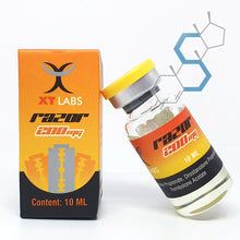 Load image into Gallery viewer, *Razor | Trembolona Acetato, Testosterona Propionato &amp; Masteron 200mg/ml 10ml Inyectables XT Labs - Super Soldados